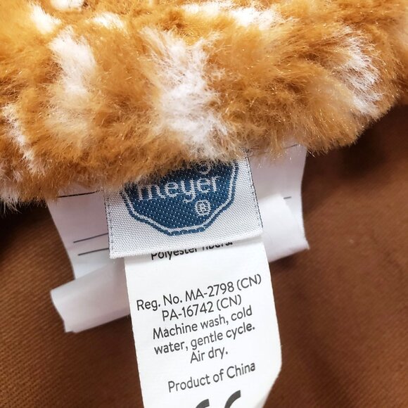 Mary Meyer 38" Deer Fawn Baby Play Mat Plush - Picture 4 of 6